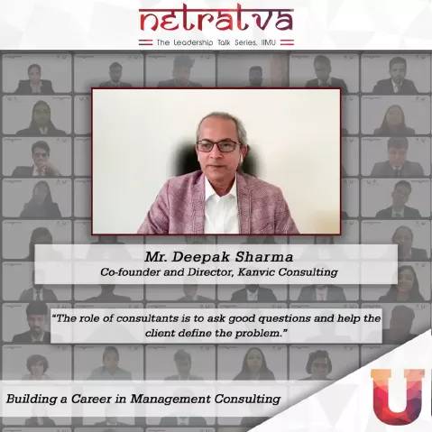 Kanvic Consulting shares its insights on management consulting at IIM Udaipur